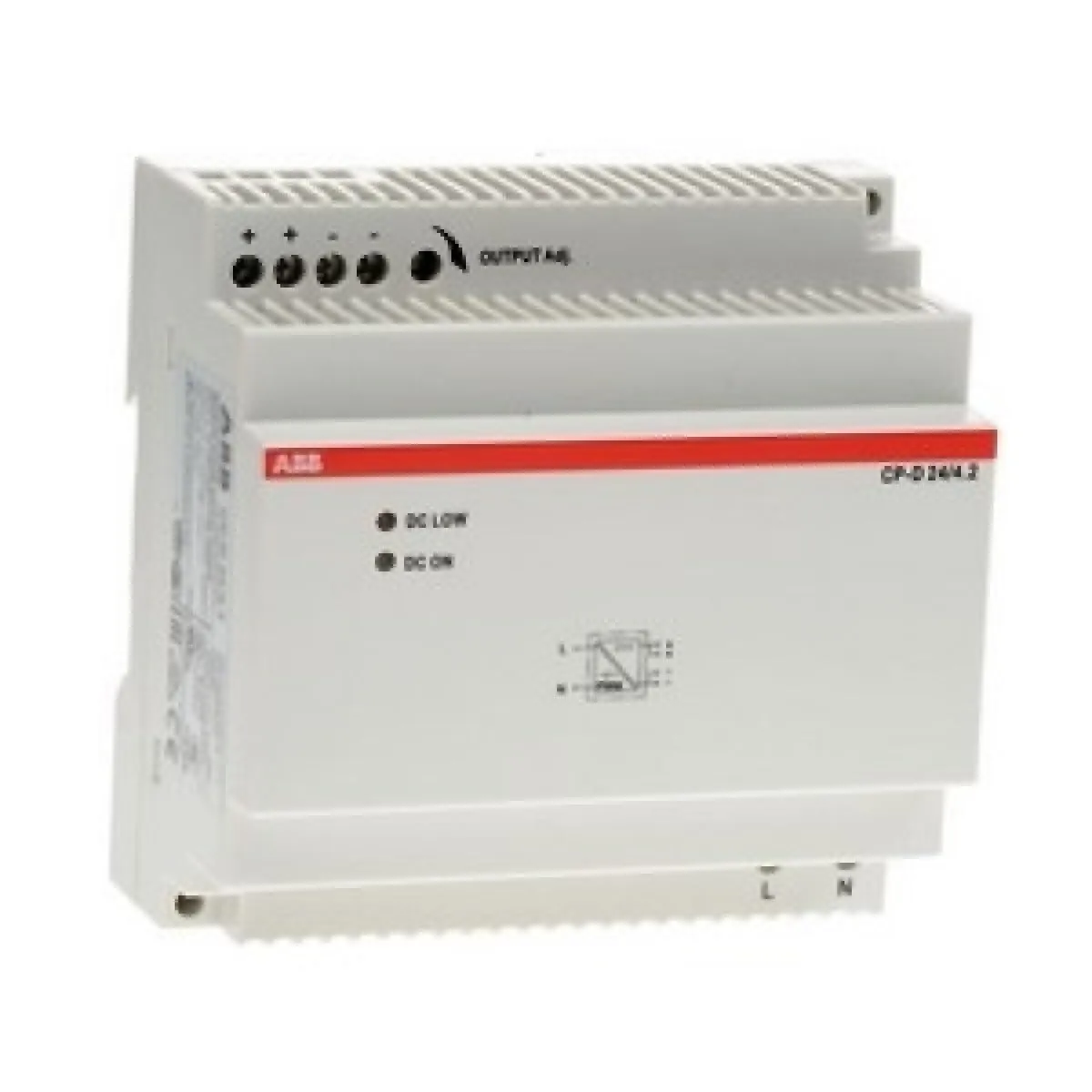 Axis Communications Power Supply (DIN Rail mountable) - AC 90-264/ DC 120-375 V - 100 Watt