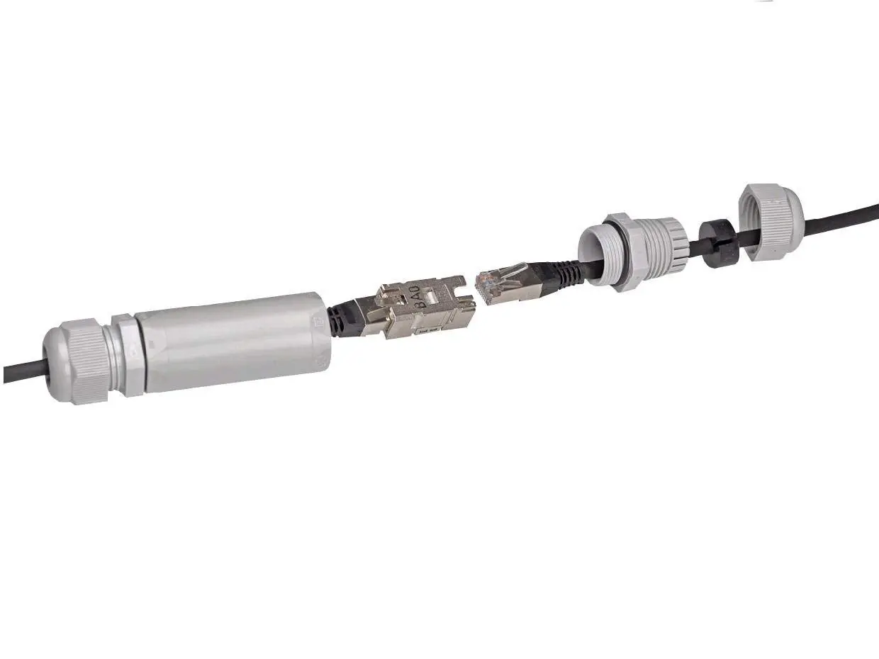 Axis Network Cable Coupler Ip66 - Rj-45 for Network Device, Surveillance Camera - 1 X Rj-45 Male Ne