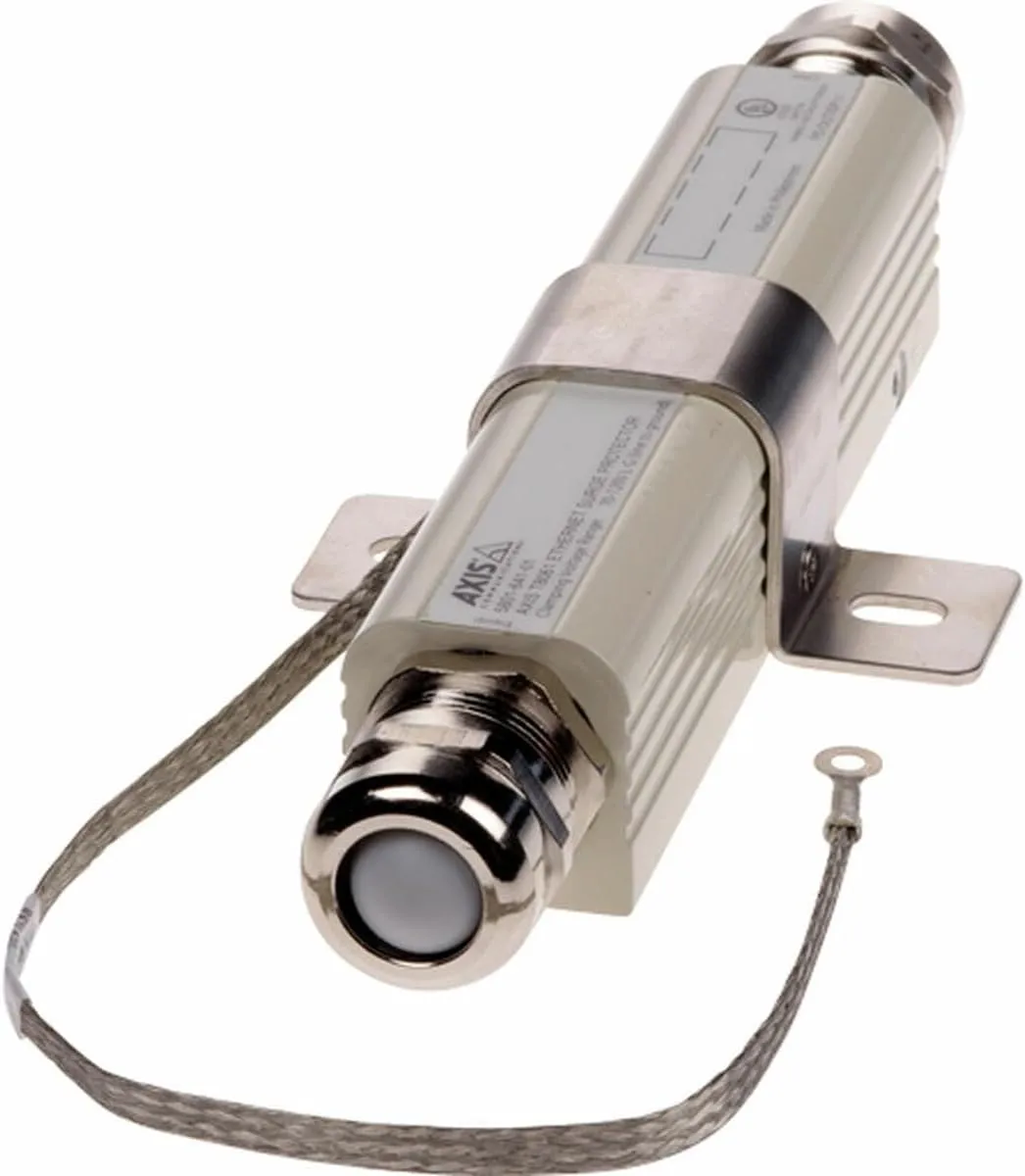 Axis Communications 5801-641 T8061 - Poe Surge Protector, Silver, Gray/Silver