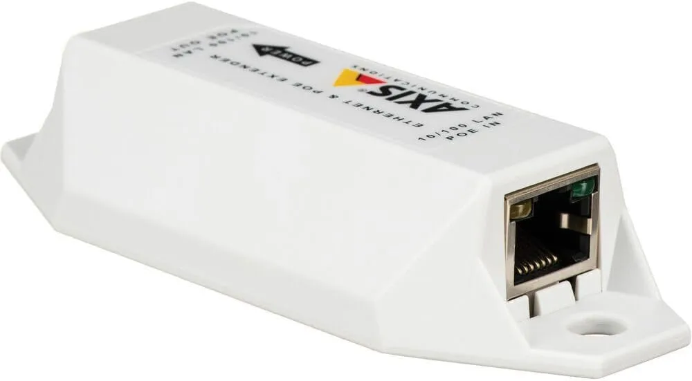 Axis Communications T8129 PoE Extender Repeater RJ-45/RJ-45 (5025-281)
