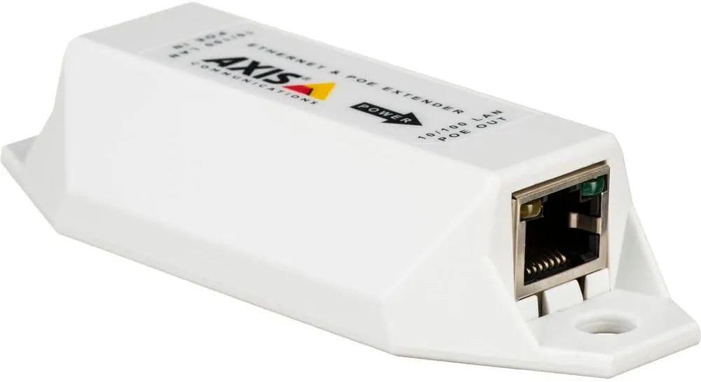 Axis Communications T8129 PoE Extender Repeater RJ-45/RJ-45 (5025-281)