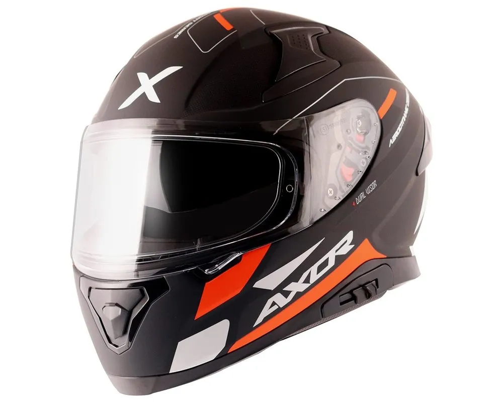 AXOR APEX TURBINE BLACK ORANGE GREY D/V (XL) AXOR APEX TURBINE BLACK ORANGE GREY D/V (XL)