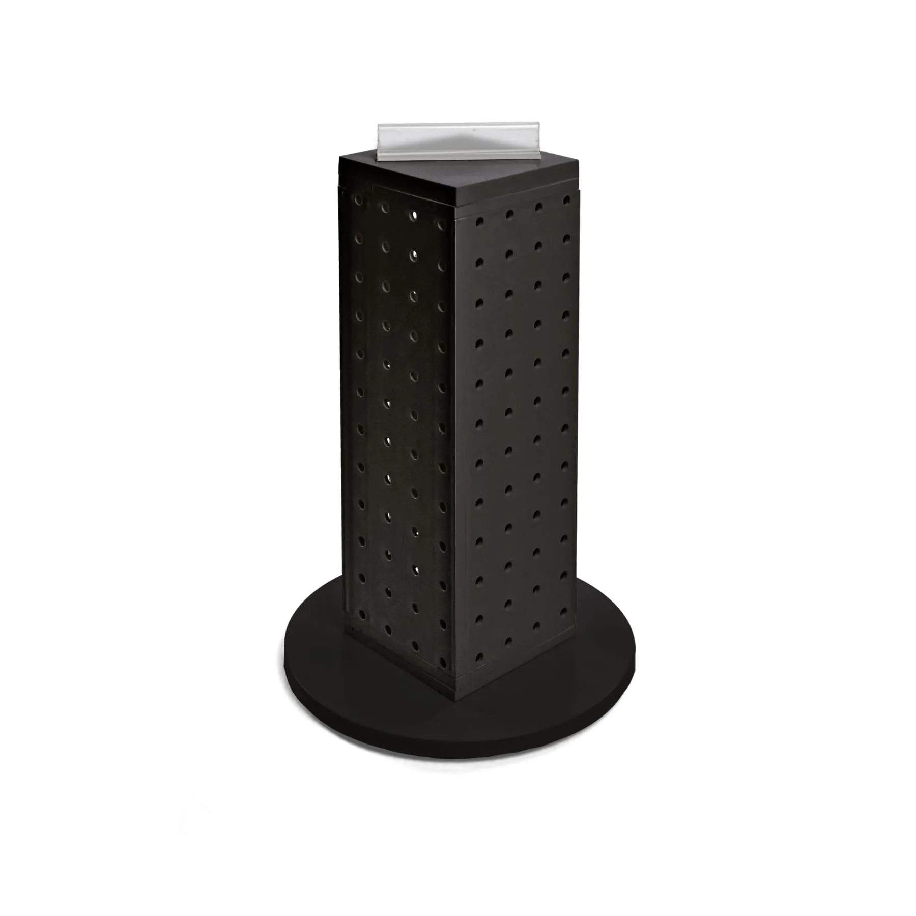 Azar Displays 4-Sided Revolving Pegboard Counter Display