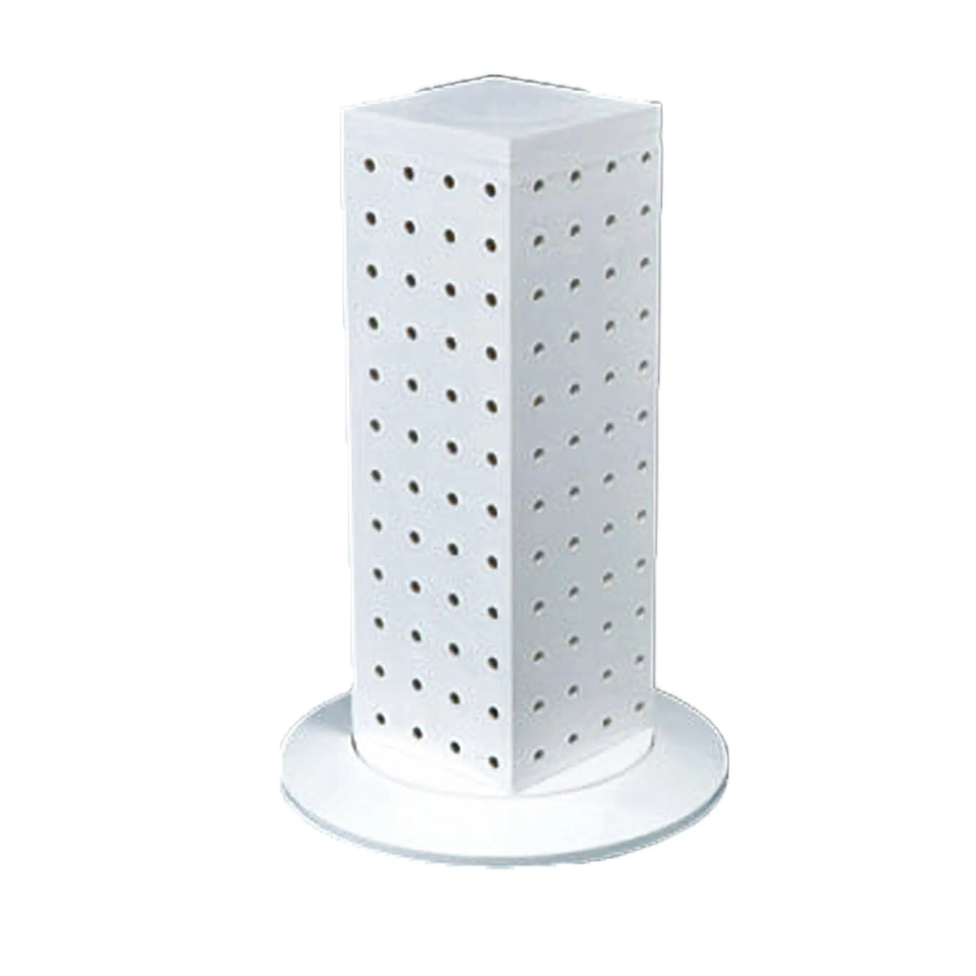 Azar Displays 4-Sided Revolving Pegboard Counter Display