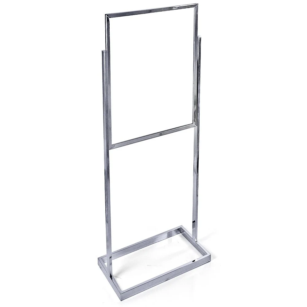 Azar Displays Aluminum Vertical/ Horizontal Snap Frame, 5in x 7in, Silver, 10-Pack