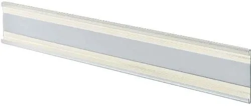 Azar Displays 199609 11-Inch Width by 2-Inch Height Adhesive Back Nameplate, 10-Pack