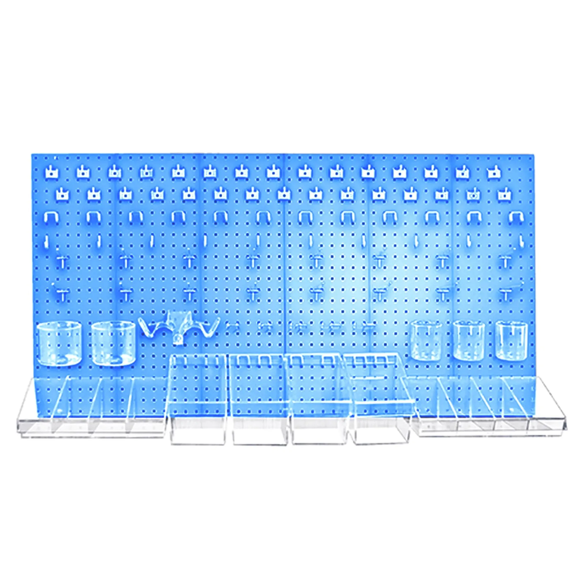 Azar Displays 125-Piece Pegboard Organizer Kit