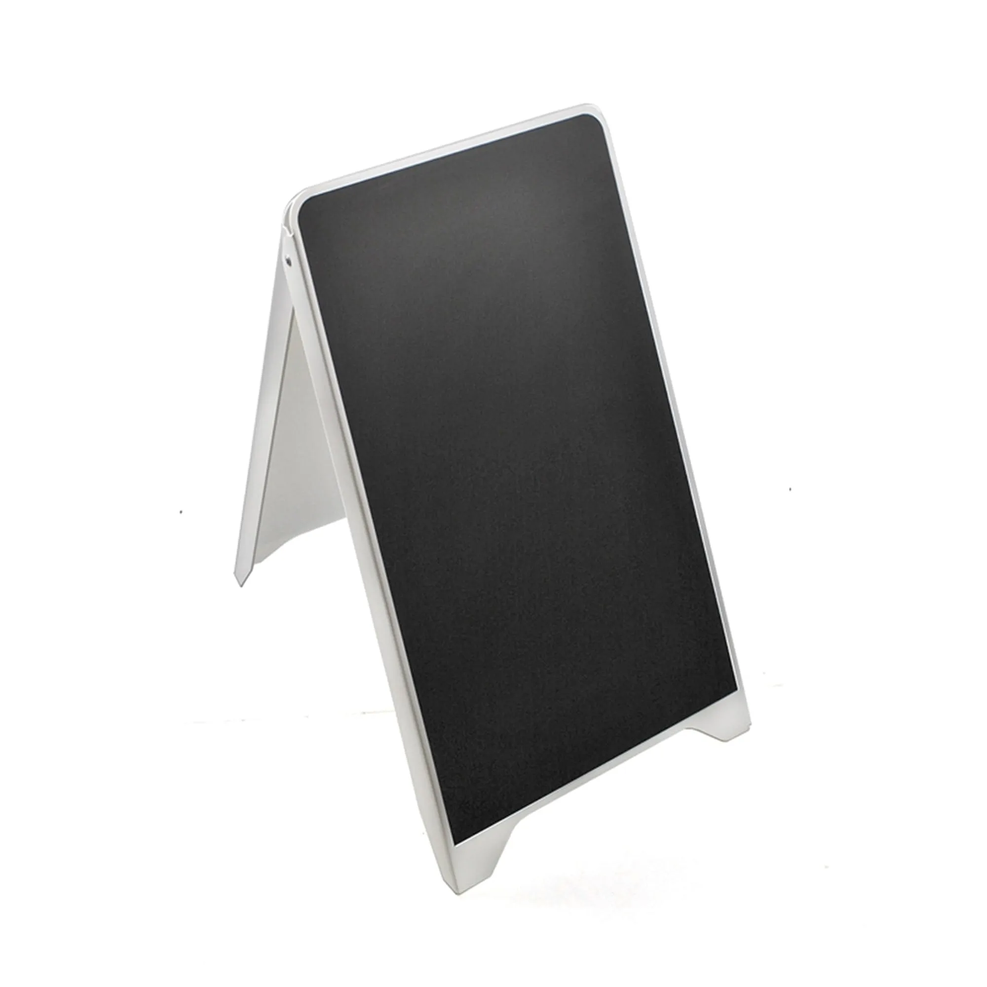 Azar Displays 300252 19.75" W x 34.65" H Dual Sided Chalkboard Sign Board