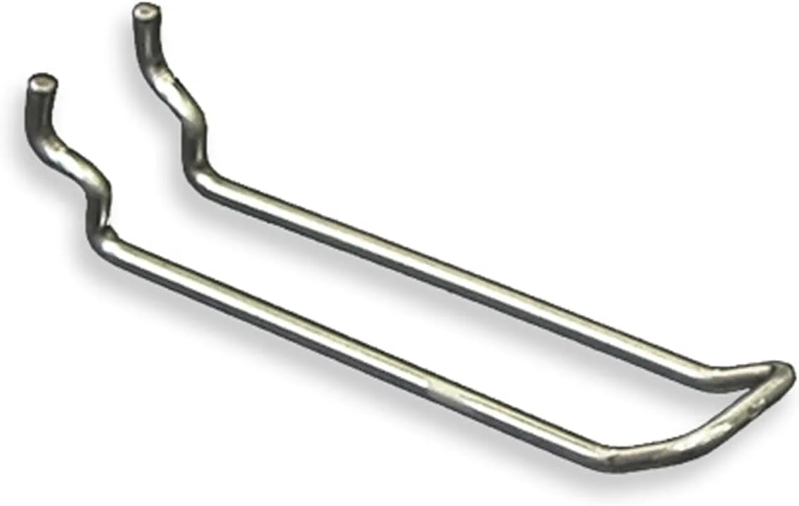 AZAR DISPLAYS Galvanized Metal Safety Loop Hooks