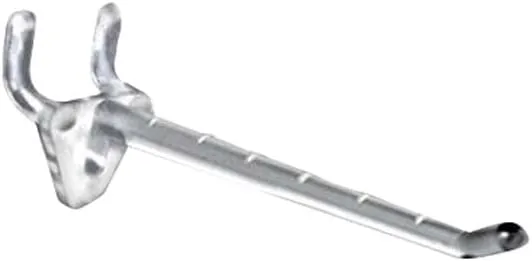 Azar Displays 800074-CLR 800074-CLR4 CLR Glass-Filled Nylon Hook: 0.287" Dia, 50 Piece
