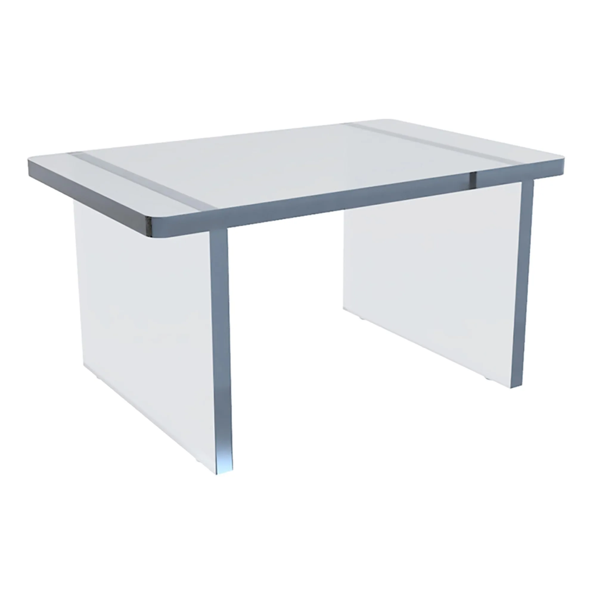 Azar Displays Deluxe Acrylic Monitor Riser Display, Clear