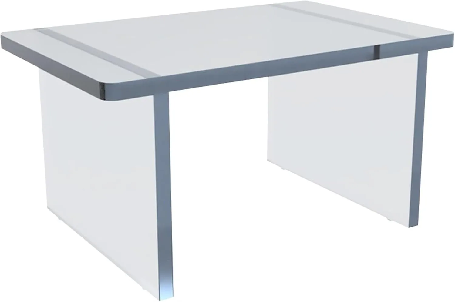 Azar Displays Deluxe Acrylic Monitor Riser Display, Clear