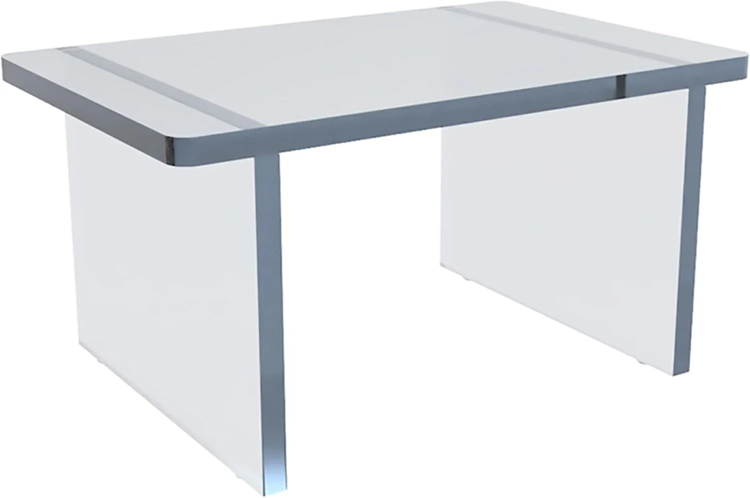 Azar Displays Deluxe Acrylic Monitor Riser Display, Clear
