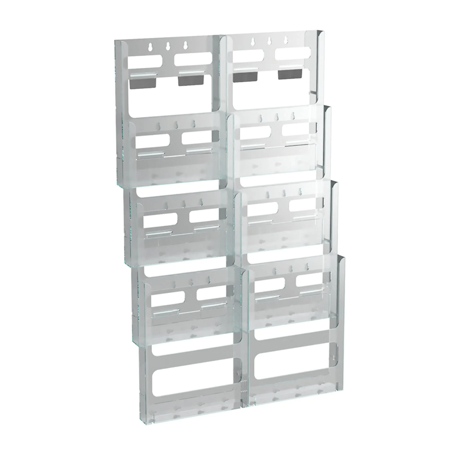 AZAR DISPLAYS Wall-Mount Brochure Holder
