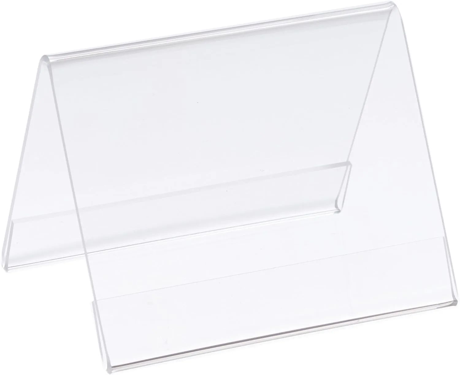 Azar Displays Acrylic Two-Sided Nameplates (Pack of 10)