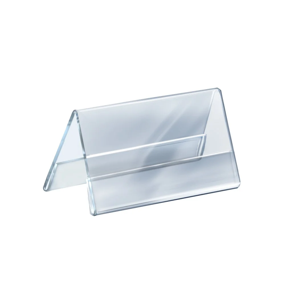 Azar Displays Acrylic Two-Sided Nameplates (Pack of 10)
