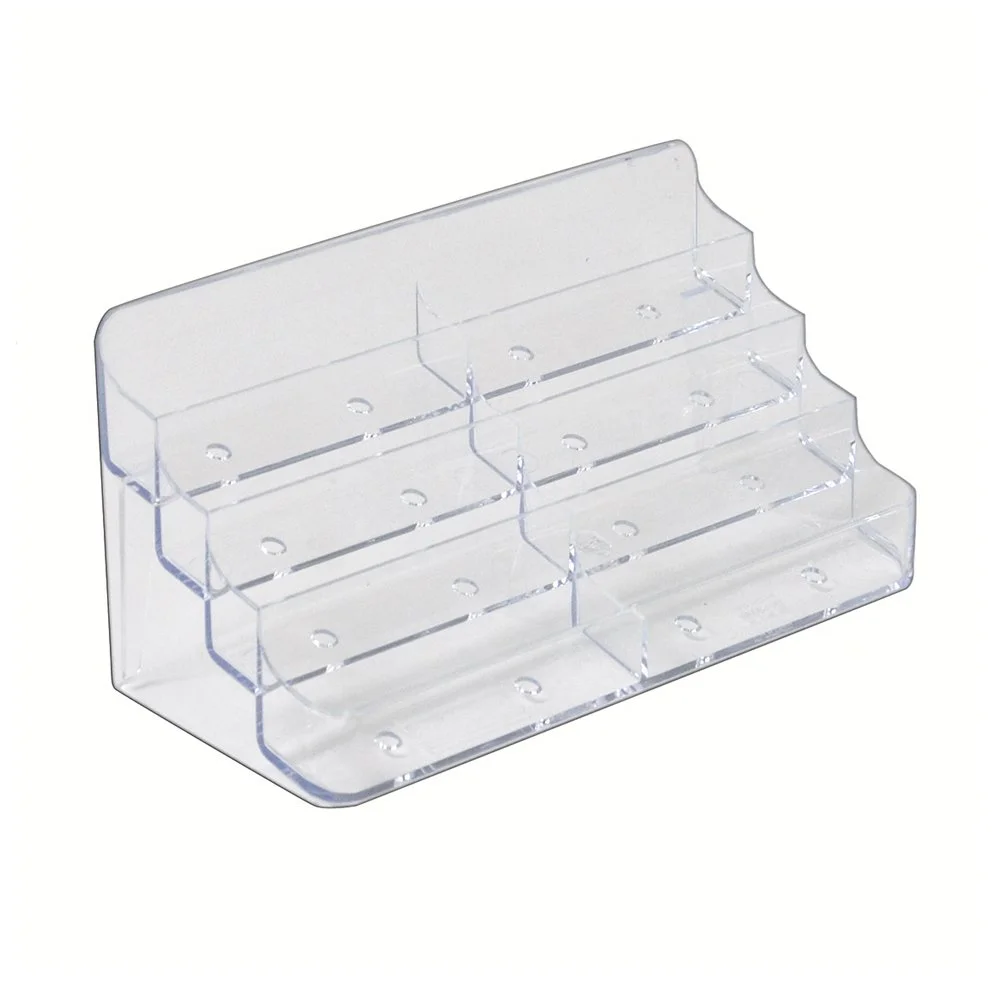 Azar Displays 252017 Eight Pocket Business Gift Card Holder Card Holders Pack of 2, 7.75" W X 4" H