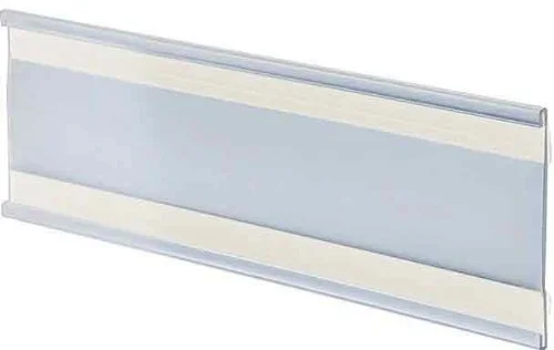 Azar Displays 199610 6-Inch Width by 3-Inch Height Adhesive Back Nameplate, 10-Pack