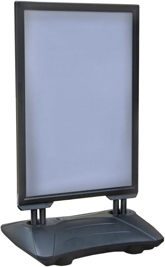 Azar Displays Acrylic Horizontal Adhesive-Back Nameplates, 1inH x 11inW x 3/8inD, Clear, Pack Of 10 Nameplates