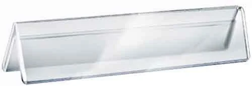 Azar Displays Acrylic Two-Sided Nameplates (Pack of 10)