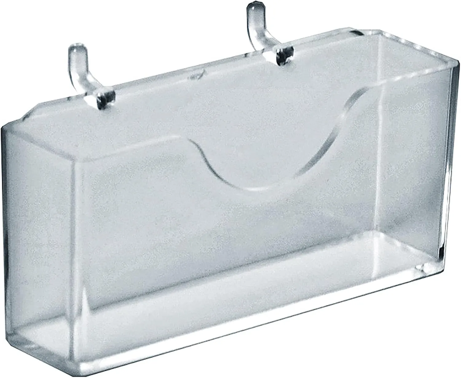 Azar Displays 252008 Business Card Holder for Pegboard/Slatwall (10 Pack)