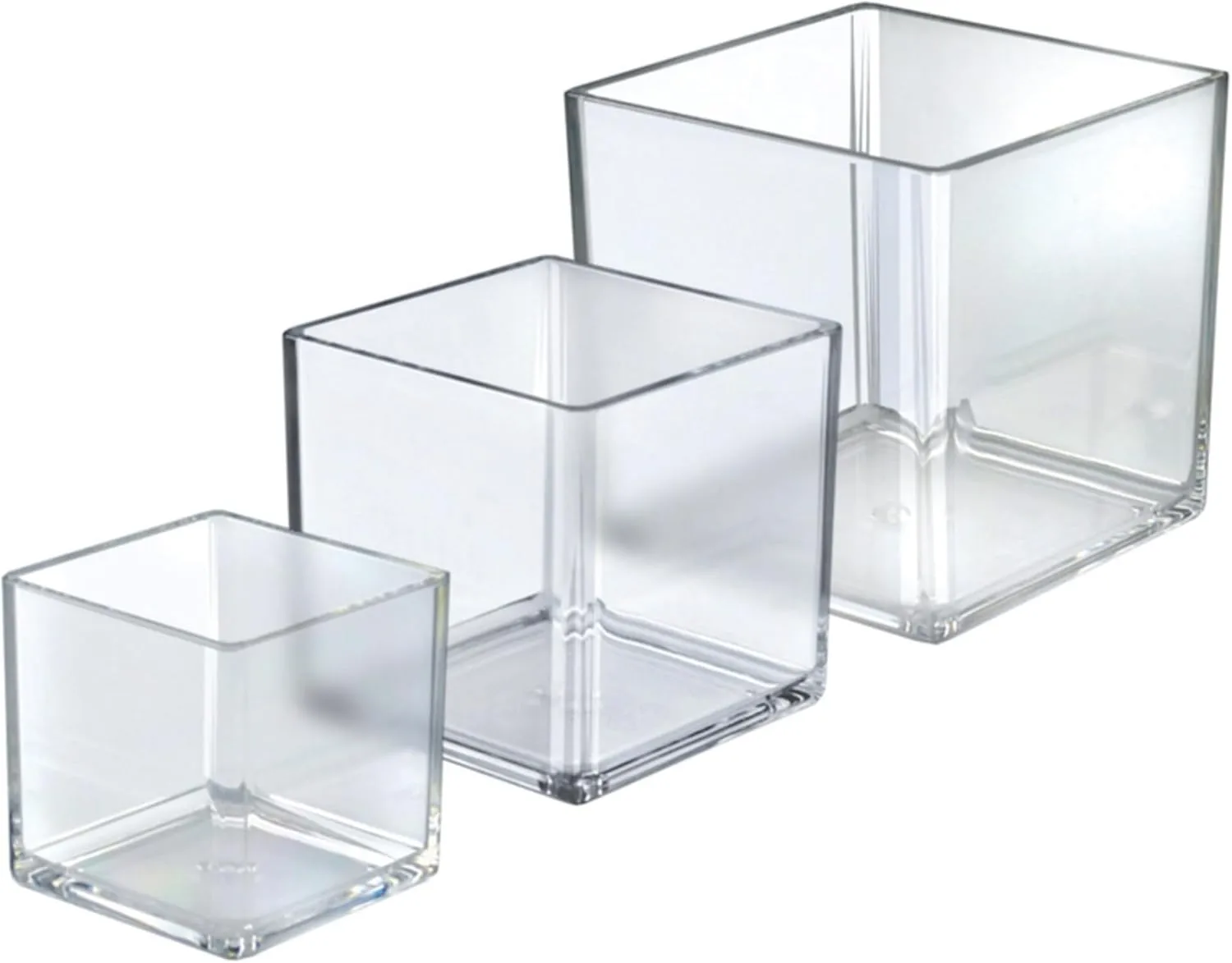 Azar Displays 556377-SET 4", 5", & 6" Deluxe Cube Set for Countertop