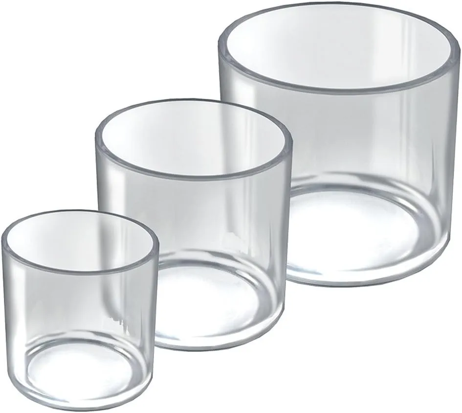 Azar 556333-SET 4", 5", & 6 Dia. Deluxe Cylinder Set for Countertop
