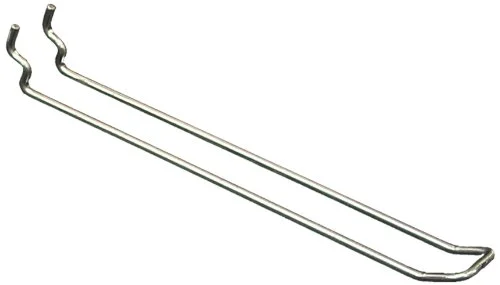 AZAR DISPLAYS Galvanized Metal Safety Loop Hooks