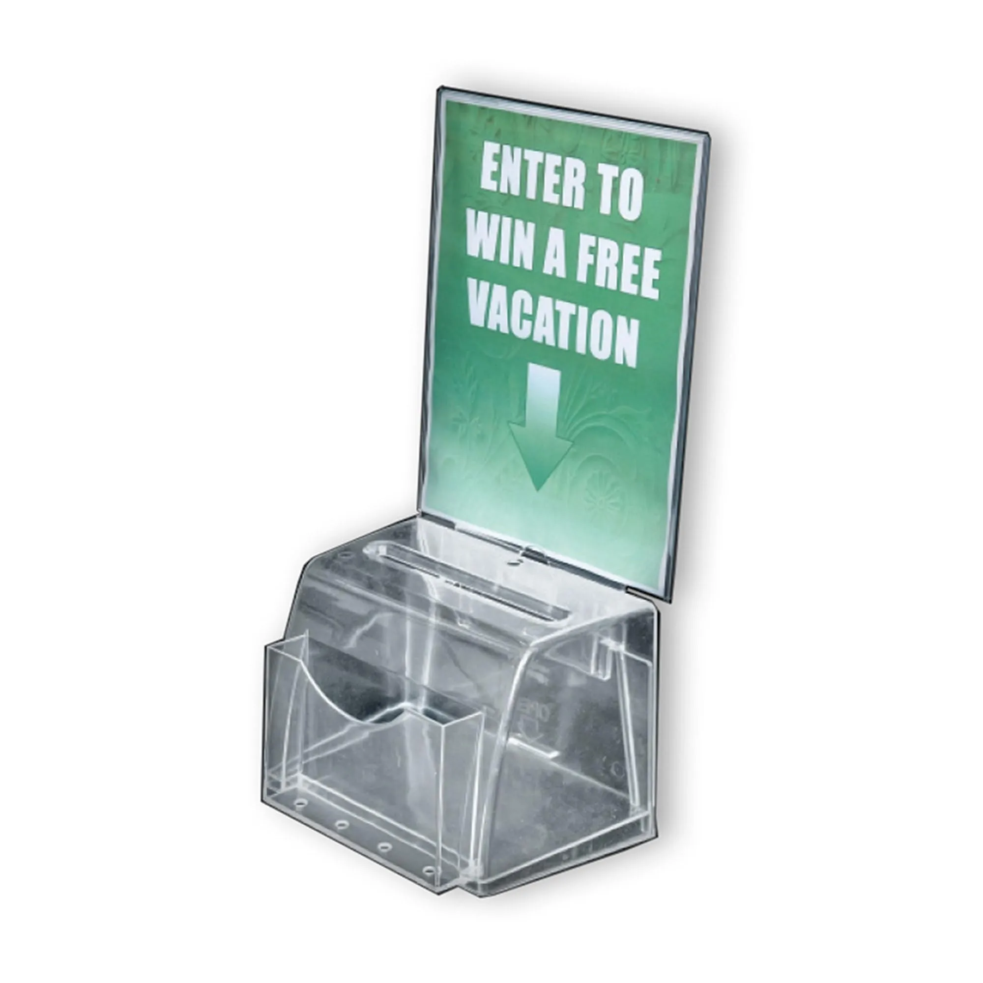 Azar 206007 7-3/4-Inch W by 5-1/2-Inch D by 6-Inch H Promo Box with Business Card Pocket