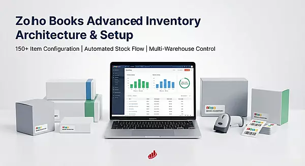 Zoho Books Advanced Inventory Architecture & Setup