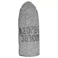 C1610303 T16 Cones and Plugs, 1" Diameter, 3" Thick, 3/8-24" Arbor, 24 Grit