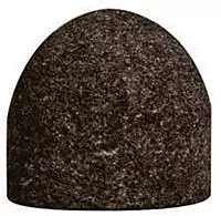 Bee Line Abrasives 903-C18R20305 Cones And Plugs, Type T18R, 18, 100 Rpm, 0.63 - 11 in. Arbor, 2 in. Base, Aluminum Oxide
