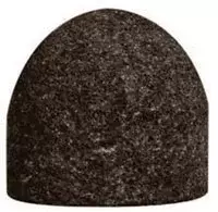 Bee Line Abrasives 903-C18R20305 Cones And Plugs, Type T18R, 18, 100 Rpm, 0.63 - 11 in. Arbor, 2 in. Base, Aluminum Oxide