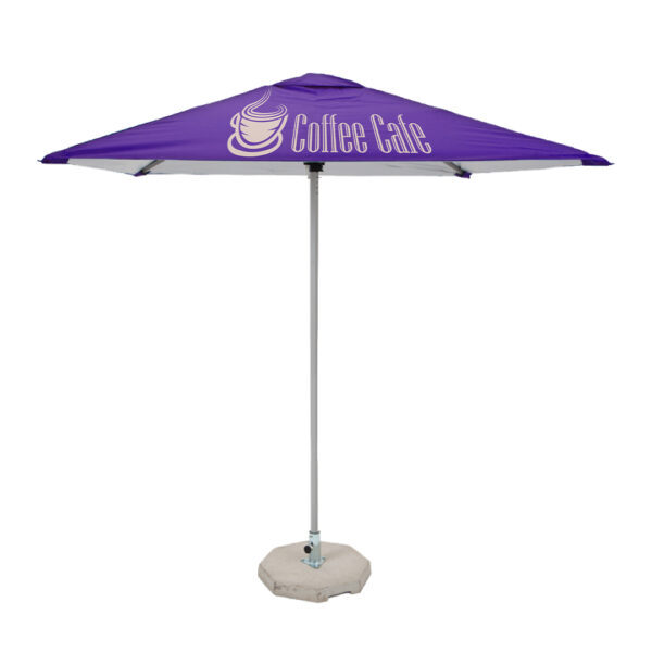 Umbrella 3m x 3m, UV Print, Square 4-Panel