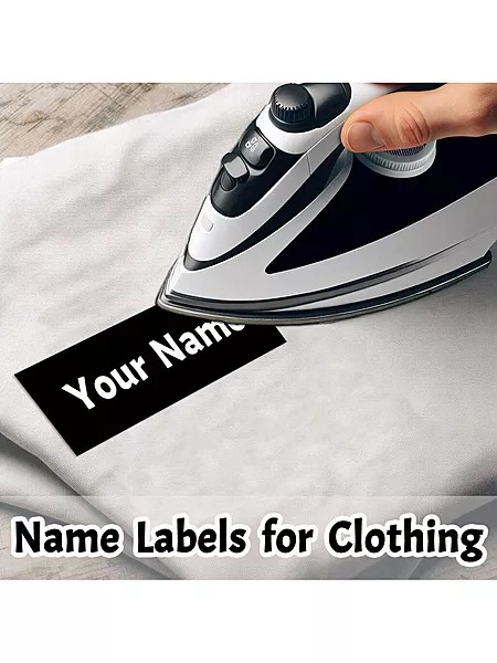 Iron on Name Tags