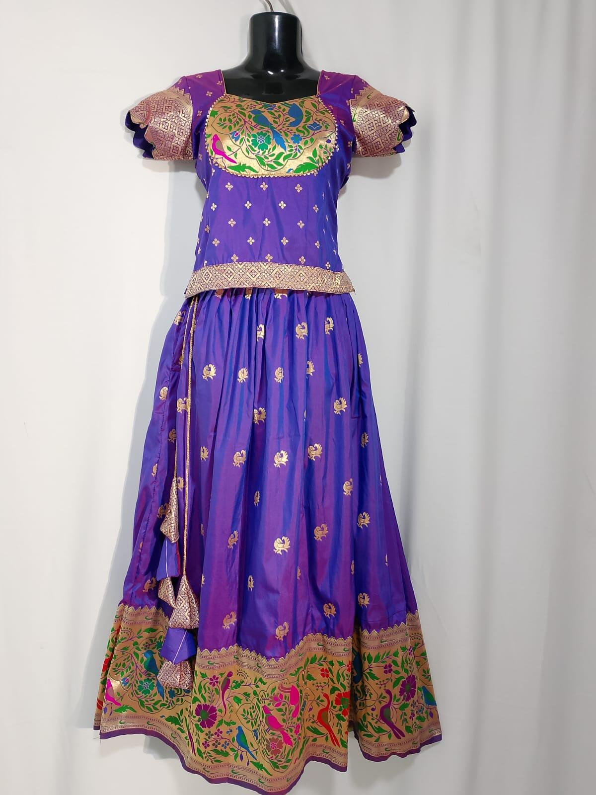 V14: Ready To Ship Beautiful Kids Lehenga Set V14: Ready To Ship Beautiful Kids Lehenga Set