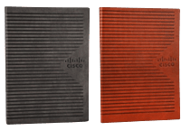 Cisco A5 notebook with memorandum & Bookmark ribbon