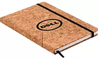 Cork Eco friendly A5 notebook with Hard bound cover and Elastic fastener