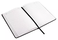 Soft Gray A5 notebook with mobile pocket,