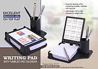 Writing pad with Tumbler and Calendar