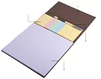 Conference Pad with Sticky notes & Pen