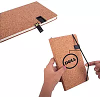 Hard bound Cork A5 notebook