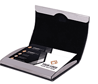 Stainless Steel Magnetic Visiting Card holder & Safe