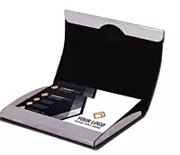 Stainless Steel Magnetic Visiting Card holder & Safe