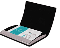 Stainless Steel Magnetic Visiting Card holder  And  Safe