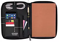 Omni Zippered Work folder with Notebook