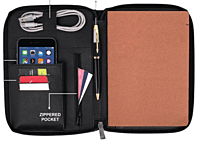 Omni Zippered Work folder with Notebook
