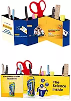 Magnetic Pen stand with full side branding area