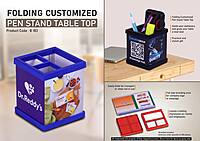 Folding Customized Pen Stand Table