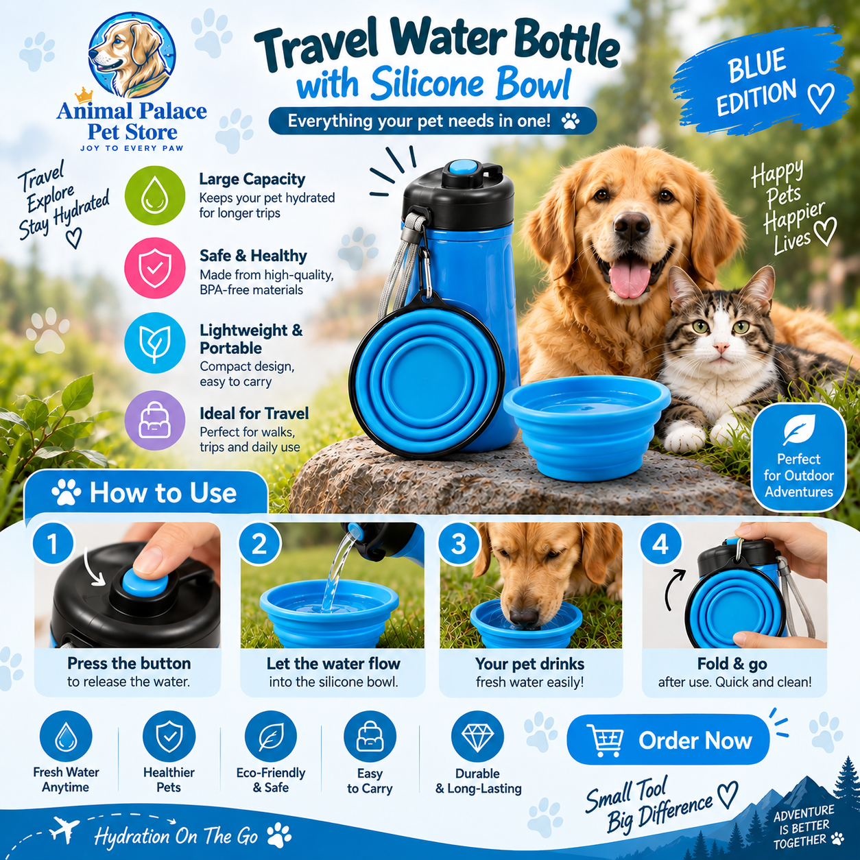 Automatic Dog Water Dispenser